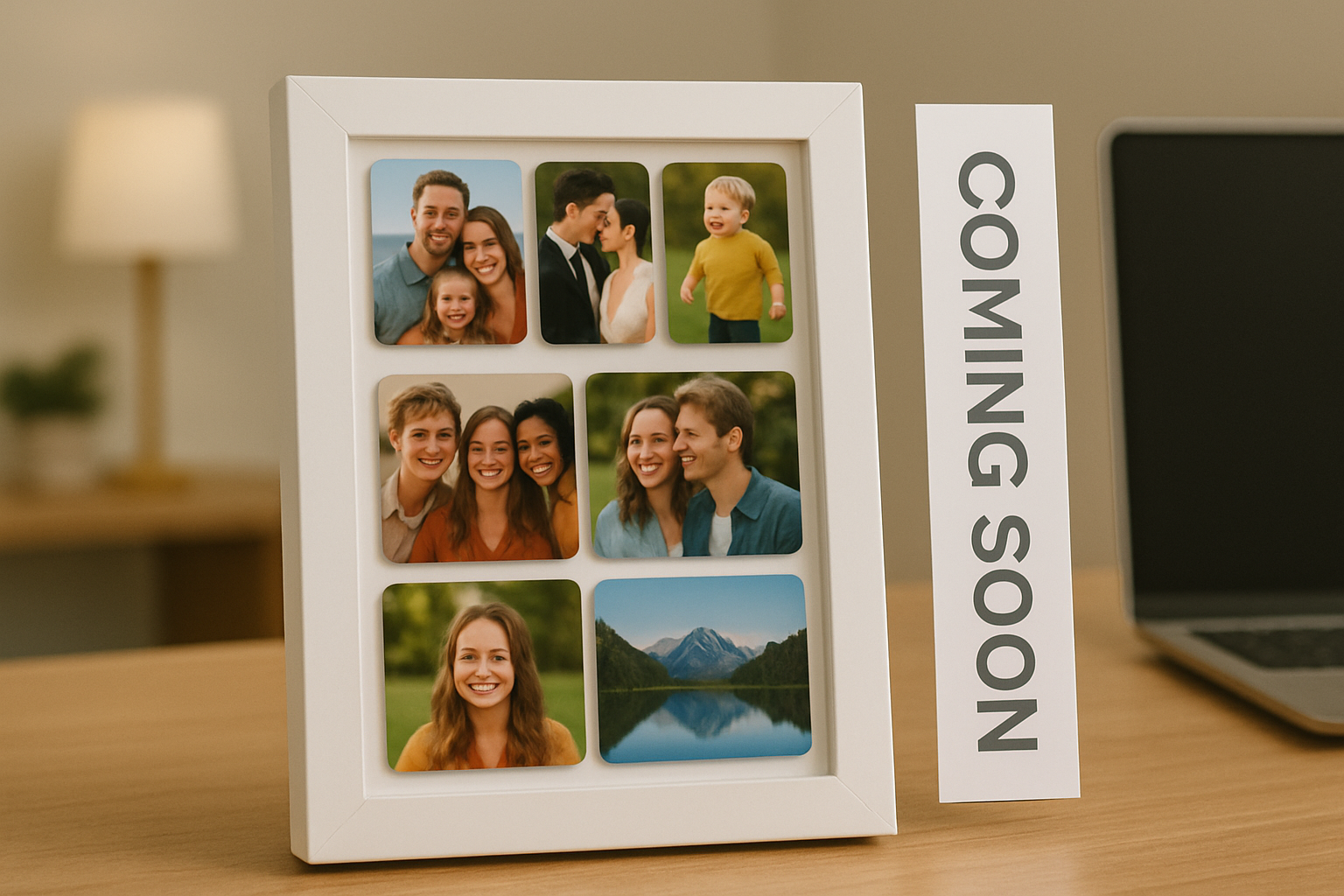 Photo Frame for Photo Magnets