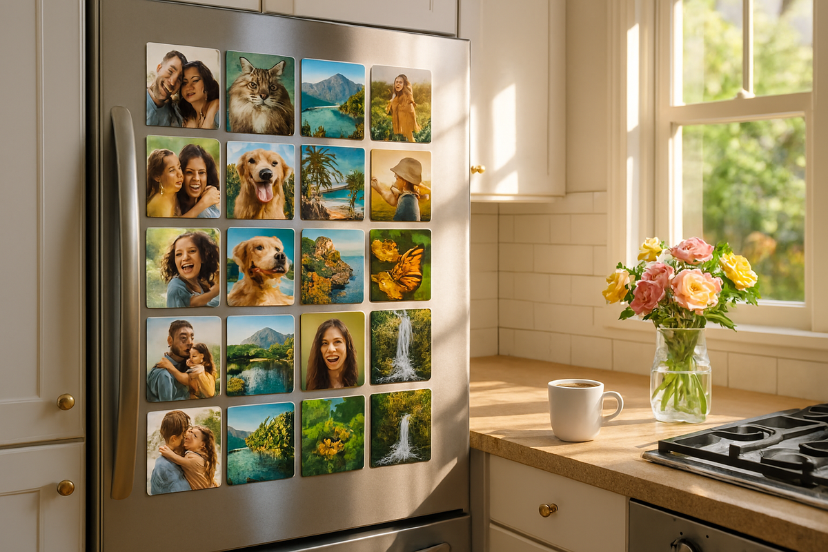 18 Custom Photo Magnets